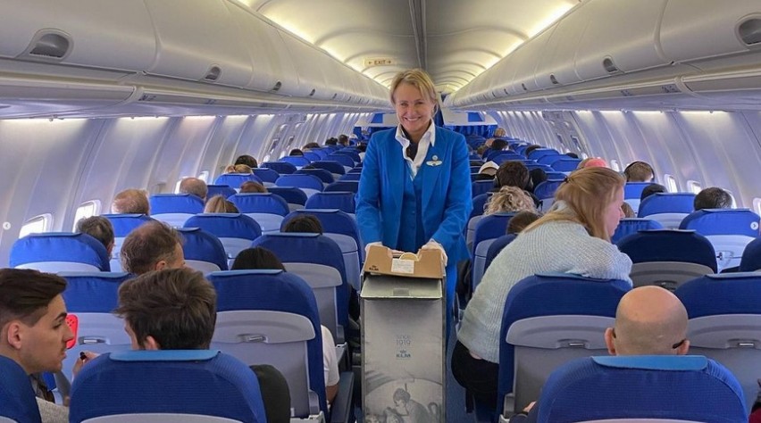 KLM CEO’su Marjan Rintel kabin memuru oldu