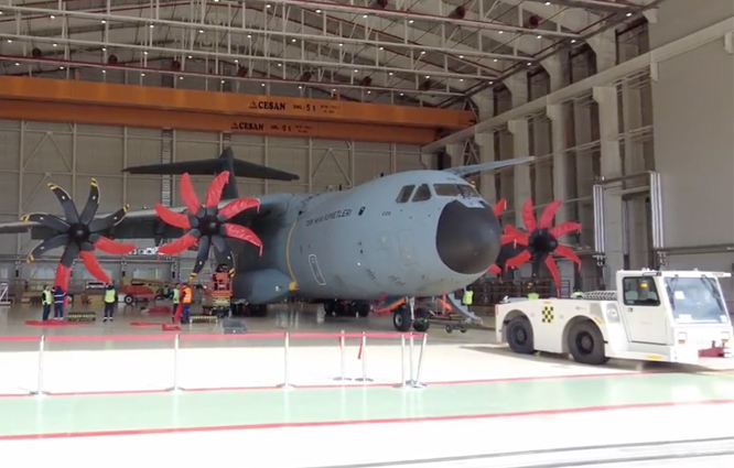 A400M’in 5’nci uçağına retrofit işlemlerine başlandı