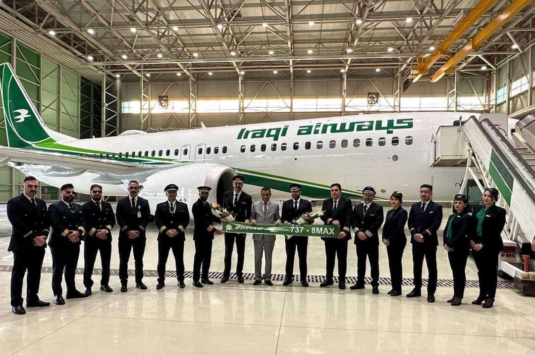 Irak Havayolları’nın ilk B787 Dreamliner’ı
