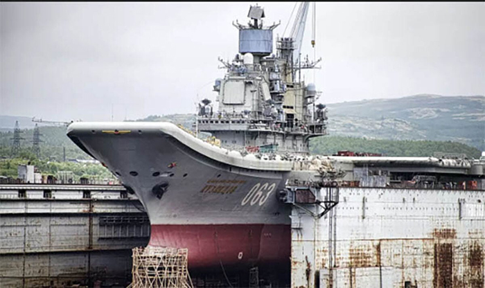 Amiral Kuznetsov gemisi 2024’te hizmete gireceği açıklandı