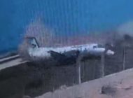 Halla Airlines’ın EMB-120 uçağı pistten böyle çıktı