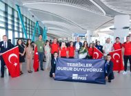 İGA, Goalball Takımı’nı “Gurur Duyuyoruz” pankartıyla karşıladı