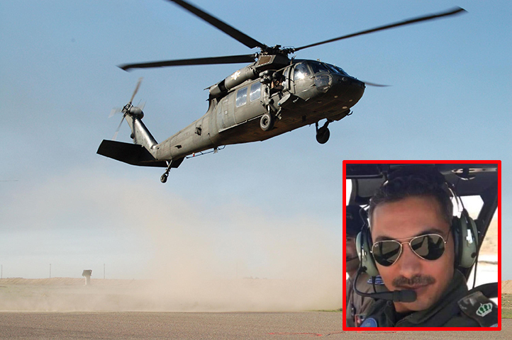 Erbil’de koalisyonun eğitim helikopteri düştü