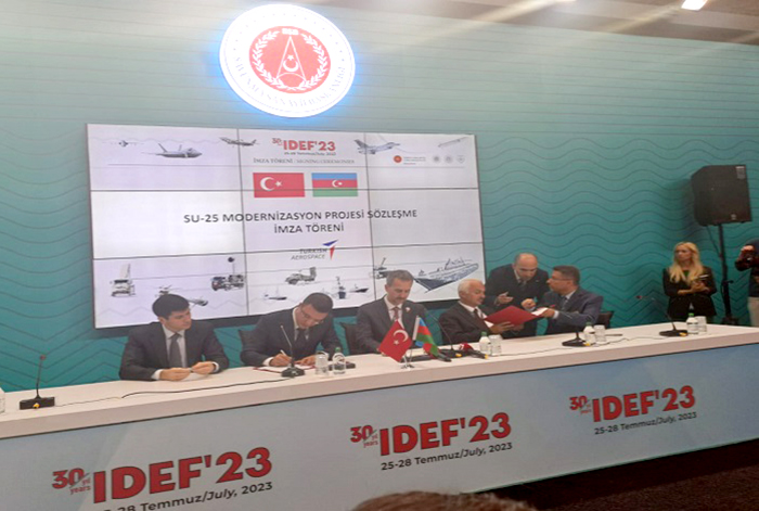 IDEF’te TUSAŞ ile SU-25 anlaşması