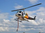 Kanada’da yangınla mücadelede Bell 205 düştü