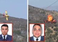 Yunanistan’da yangın söndürme uçağı düştü; 2 pilot hayatını kaybetti