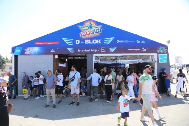 İGA İstanbul Havalimanı’da TEKNOFEST’te yerini aldı