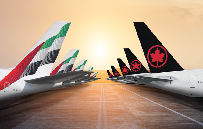 Emirates ve Air Canada, Montreal uçuşlarını genişletiyor