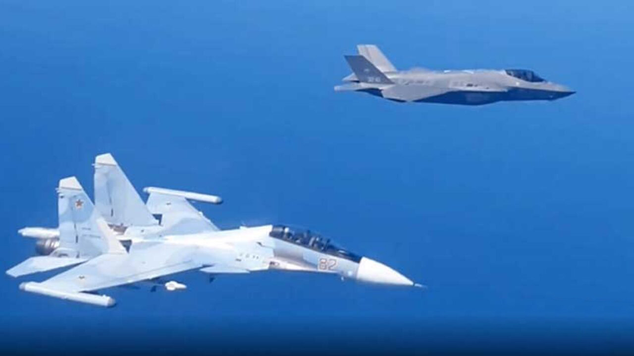 Suriye’de F-35 ve Su-35’ten tehlikeli yaklaşma