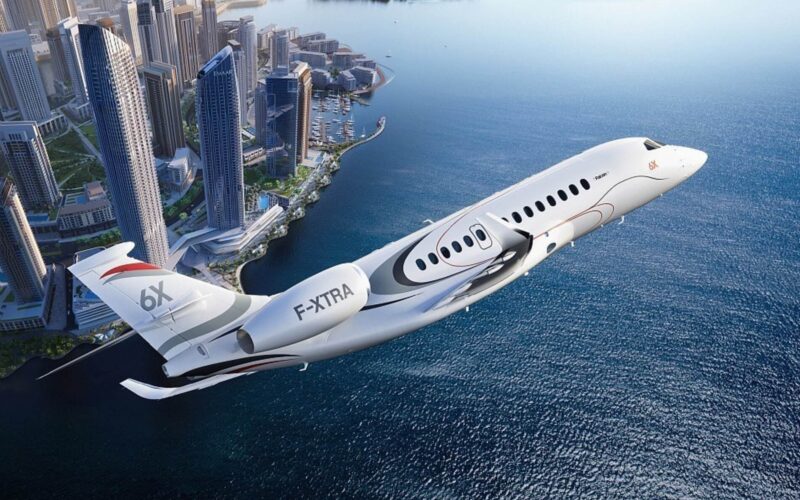 Dassault, Falcon 6X’in teslimatlarına başladı