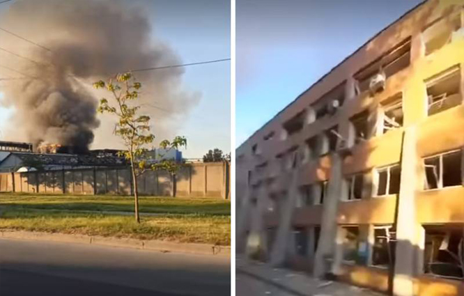 Rusya Kinzhal füzesiyle Ukrayna’da Motor Sich’i vurdu