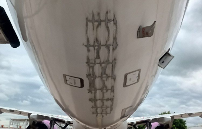 A321neo Guadalajara Havalimanı’na inişinde kuyruk sürttü
