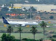 Lufthansa’nın A321’i İbiza Havalimanı’nı kapattı