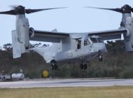 Japonya’da 1 hafta içinde dört MV-22B Osprey acil indi