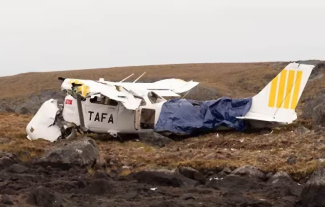TAFA uçağı Cessna 172 Kanada’da düştü