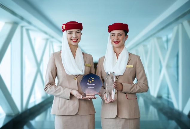 Emirates, Dünya Klasında Havayolu ödülü aldı