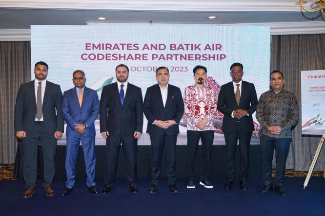 Emirates ve Batik Air iş birliğini geliştirdi