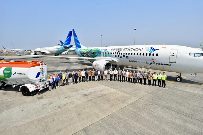 Garuda Indonesia havayolu bir ilki gerçekleştirdi