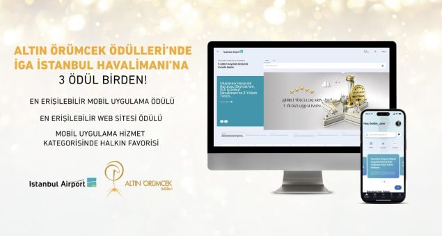 İGA İstanbul Havalimanı, 3 ödül birden aldı