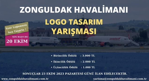Zonguldak Havalimanı’nda logo yarışması