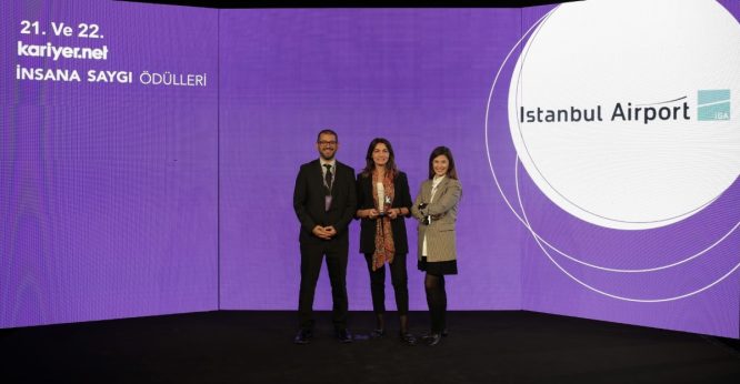 İGA İstanbul Havalimanı’na “İnsana Saygı Ödülü”