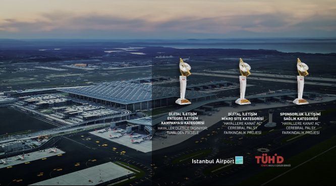 İGA İstanbul Havalimanı’na 3 kategoride birincilik ödülü