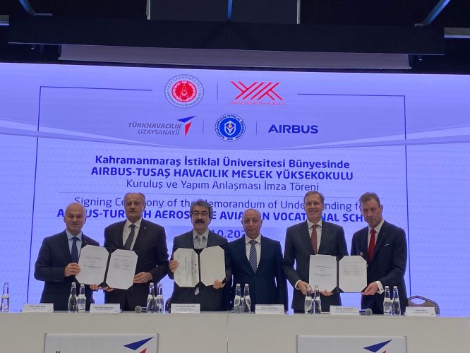 Airbus ve TUSAŞ Havacılık Meslek Yüksekokulu açıyor