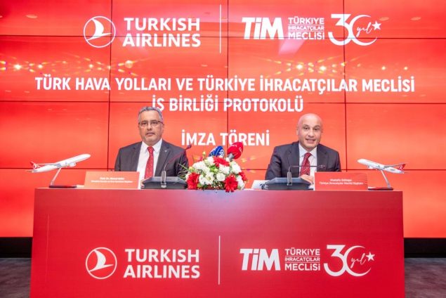 Turkish Cargo ile TİM anlaşmayı yeniledi