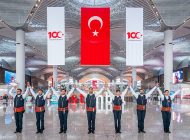 İstanbul Havalimanı’nda 100. Yıl Cumhuriyet Kutlaması