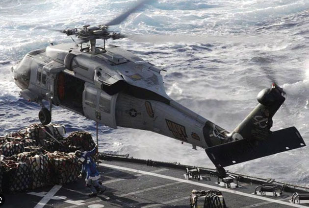 ABD’nin helikopteri düştü