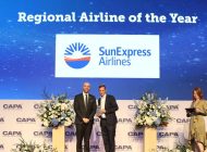 SunExpress’e ‘Yılın Bölgesel Hava Yolu’ ödülü