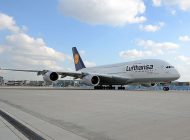 Lufthansa’nın beşinci A380 uçağı Frankfurt’ta