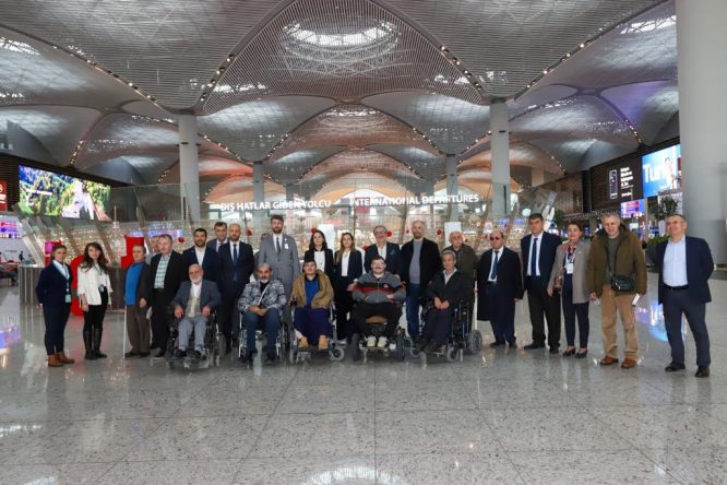 Engellilerden İGA İstanbul Havalimanı’na ziyaret