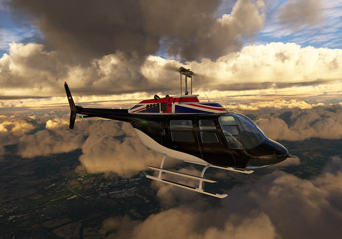 Yıldırım helikopter düşürdü