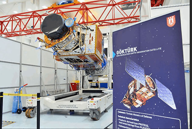 Göktürk-1 uydusu 7’nci  yılında