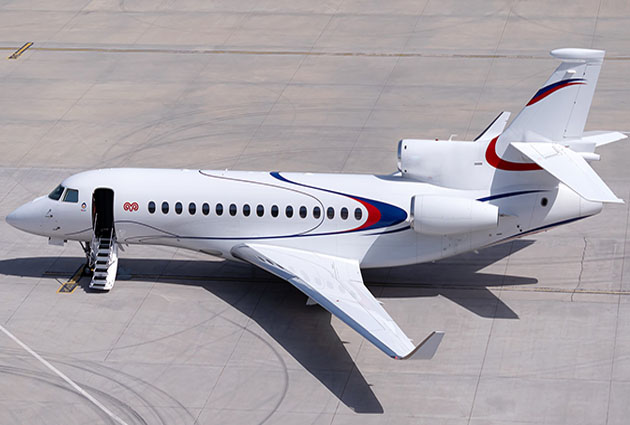 Rahmi Koç Falcon 8X uçağı satışa çıkardı