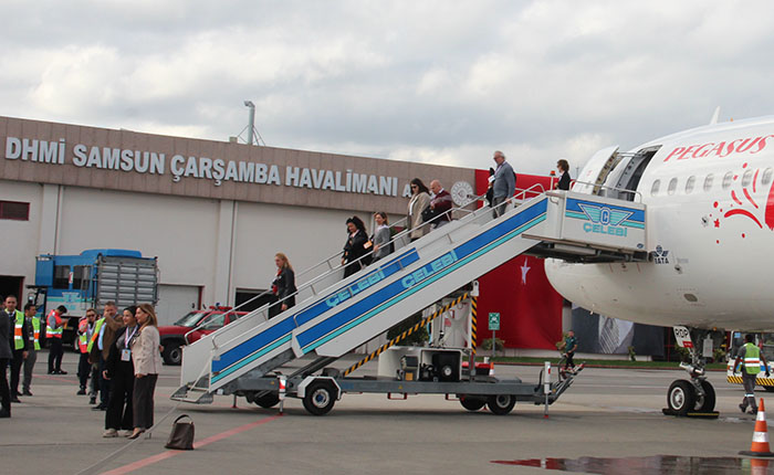 Çarşamba Havalimanı 11 ayda 117 bin yolcu ağırladı