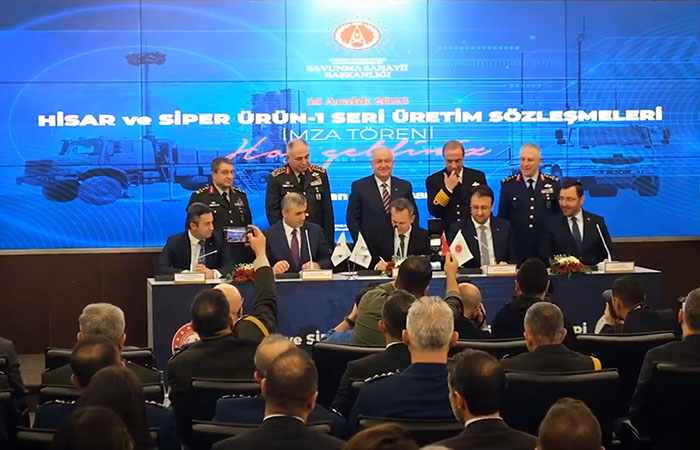 SSB, SİPER Ürün-1 ve HİSAR sözleşmesi imzaladı