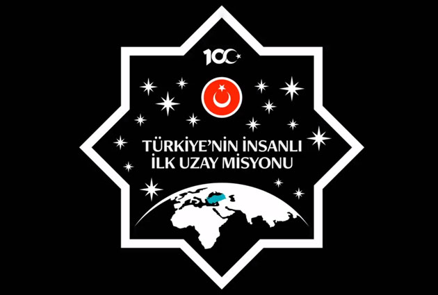 TUA, ilk uzay misyonunun armasını paylaştı