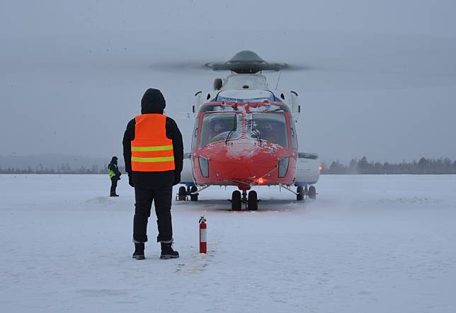 Çin, sivil helikopter AC313A’nın soğuk testlerine başladı