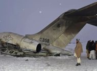 Afganistan’da düşen Falcon 10 uçağı enkazına ulaşıldı