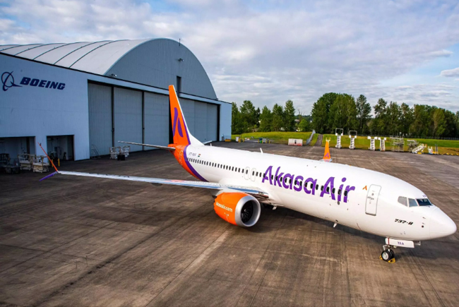 Akasa Air, 150 adet B737 MAX siparişi verdi