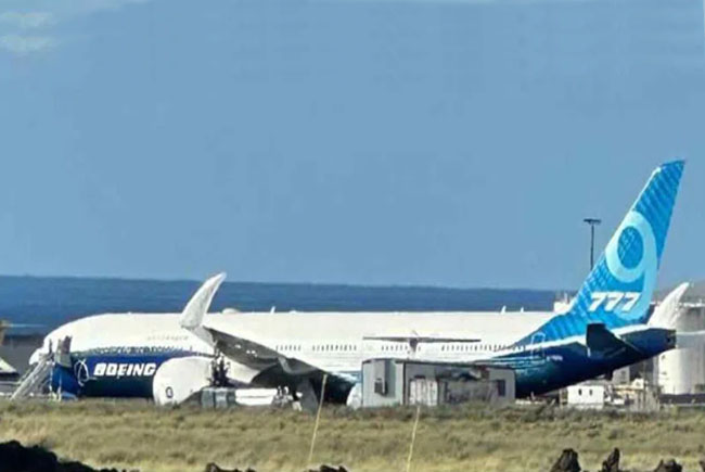 B777-9 Hindistan’da görücüde