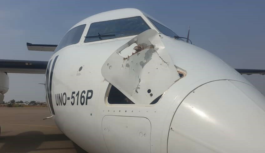 BM’nin DHC-8’i kalkışta kuşa çarptı