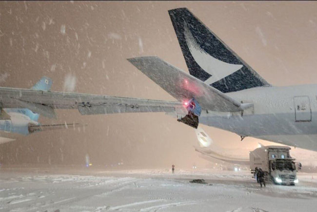 Japonya’da A330 ile B777 çarpıştı
