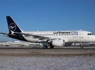 City Airlines ilk A319’u Münih Havalimanı’nda