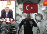 Alper Gezeravcı, uzaydan ilk görüşmesini Başkan Erdoğan ile yaptı