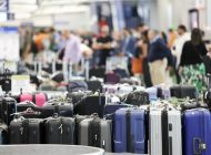 İspanya Bilbao Havalimanı’nda bavullar yerlerde kaldı