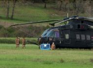 İtalyan Hava Kuvvetleri’nin HH-101’i acil indi