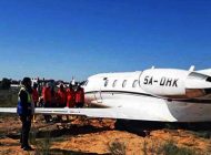 Libya’da Cessna 560XL inişte pistten çıktı
